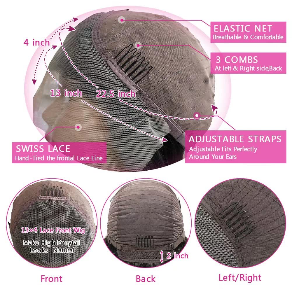 New Product Deep Wave Lace Front Wigs For Black Women Lace Closure Glueless Wigs Human Hair Pre Plucked With Baby Hair Deep Curly Lace Wigs 150% Density ｜QT Hair