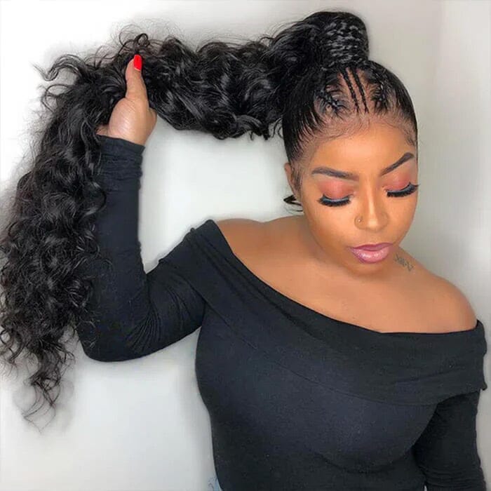 Loose Deep Wave 360 Lace Frontal Wigs Pre Plucked Invisi Strap Snug Fit Virgin Human Hair