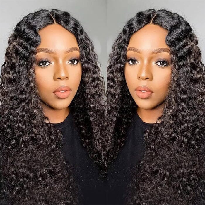 QT Glueless 8x5 Lace Closure Wig Pre Cut Jerry Curly Virgin Human Hair ｜QT Hair