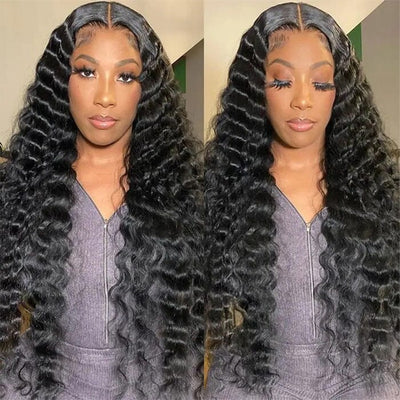 QT Hair 4x4 5x5 HD Lace Closure Wigs Loose Deep Wave Virgin Human Hair ｜QT Hair