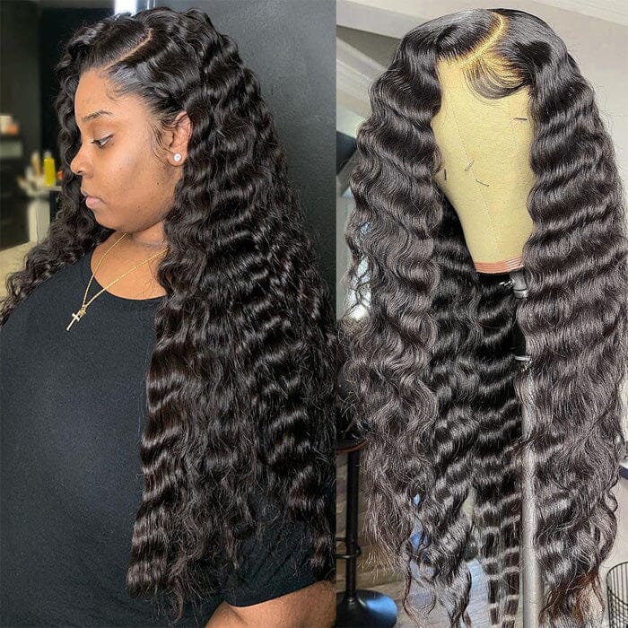 QT Hair 4x4 5x5 HD Lace Closure Wigs Loose Deep Wave Virgin Human Hair ｜QT Hair