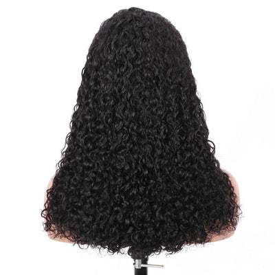 SDD New Pixie Curly Lace Frontal Wig Pre Plucked Super Double Drawn Human Hair