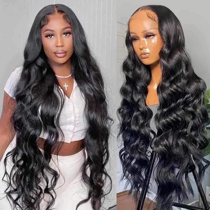 Suntu Hair 13x4 13x6 Lace Frontal Wig Pre Plucked Body Wave Virgin Human Hair