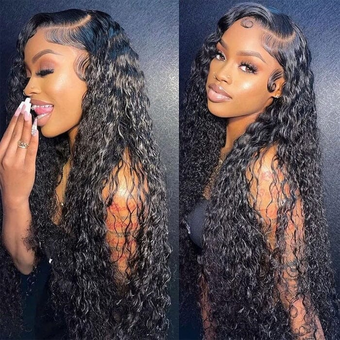 Water Wave 8x5 Lace Closure Glueless Wig Pre Cut QT Virgin Human Hair ｜QT Hair