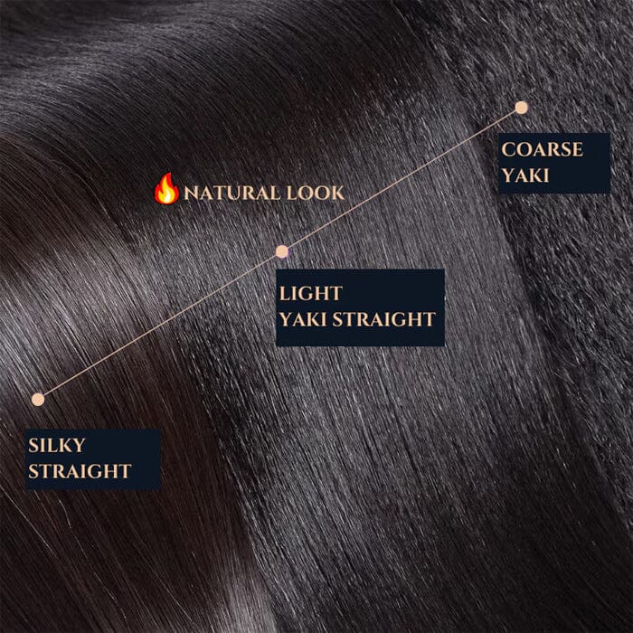 Yaki Straight Bob Lace Frontal Wig Pre Plucked Lace Closure Wig Glueless Human Hair